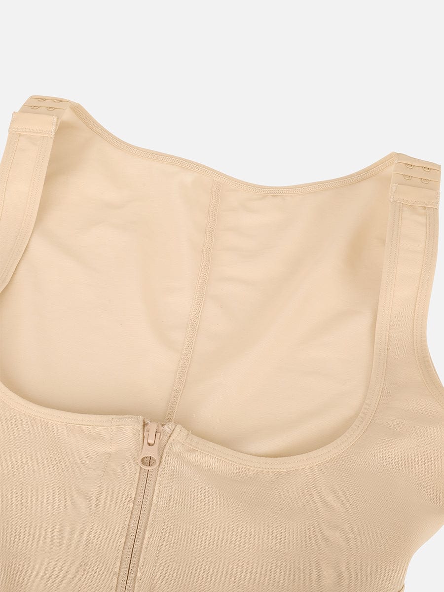 BBB U-Shaped Chest Support Waist Control Peach Butt Post Surgery Full Body Shapewear