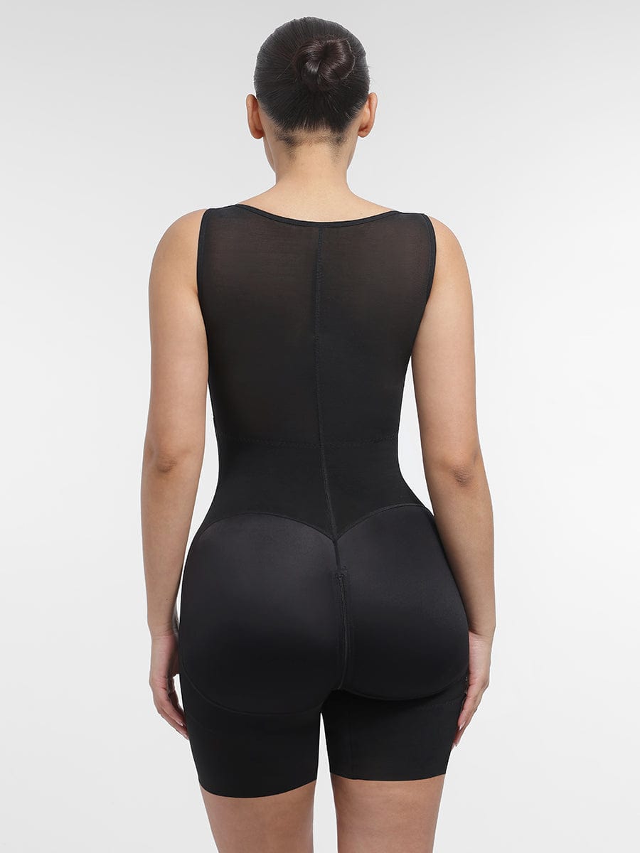 BBB U-Shaped Chest Support Waist Control Peach Butt Post Surgery Full Body Shapewear