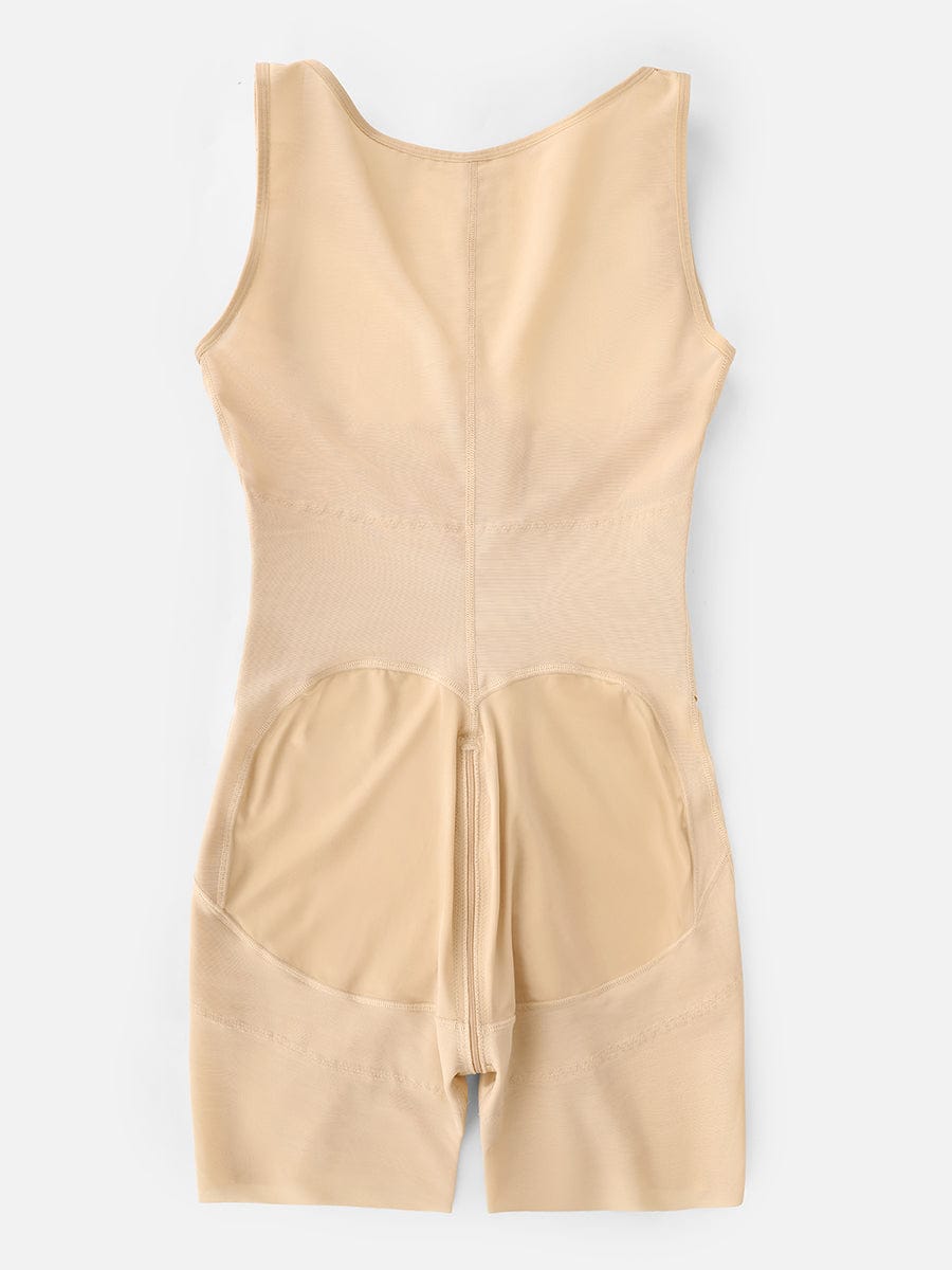 BBB U-Shaped Chest Support Waist Control Peach Butt Post Surgery Full Body Shapewear