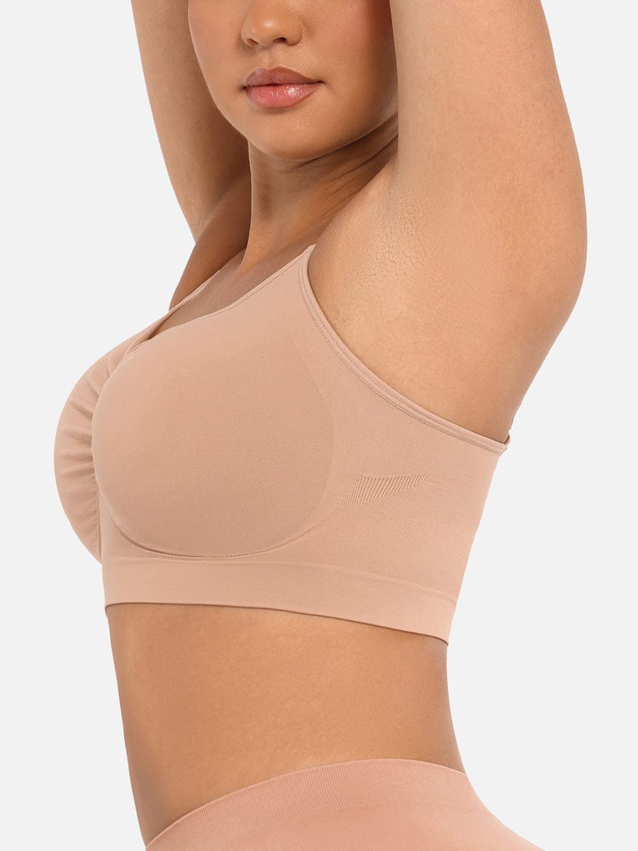 Wholesale Wireless Supportive Shaping Bra with Adjustable Straps