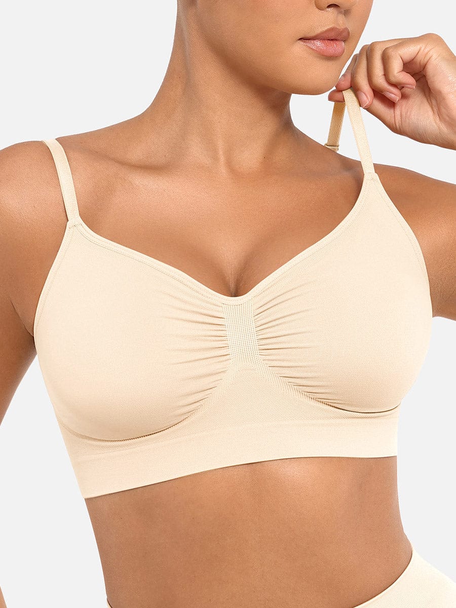 Wholesale Wireless Supportive Shaping Bra with Adjustable Straps