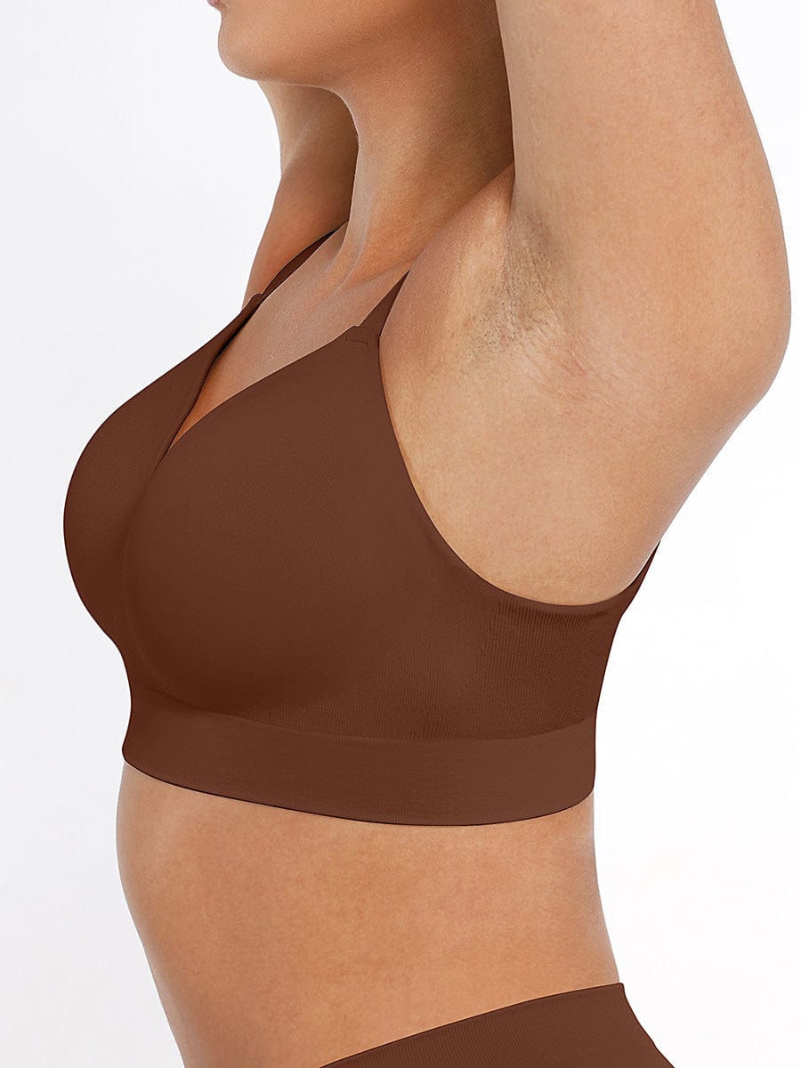 Wholesale Seamless Wireless Bust Support Shapewear Bra