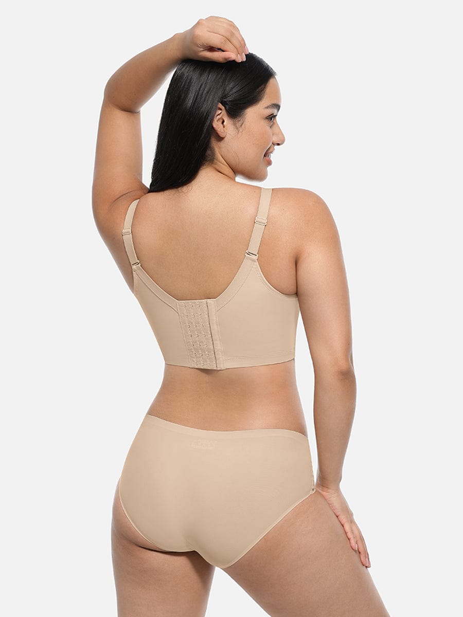 Wholesale Skin Underwire Push-Up Sculpting Uplift Hide Back Fat Full Coverage Bra