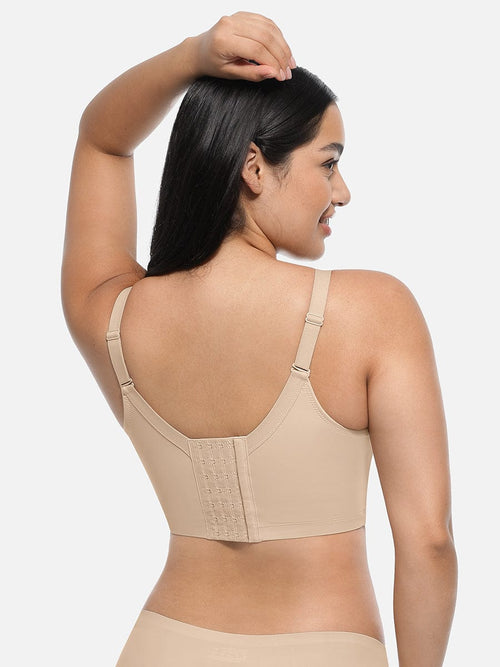 Wholesale Skin Underwire Push-Up Sculpting Uplift Hide Back Fat Full Coverage Bra