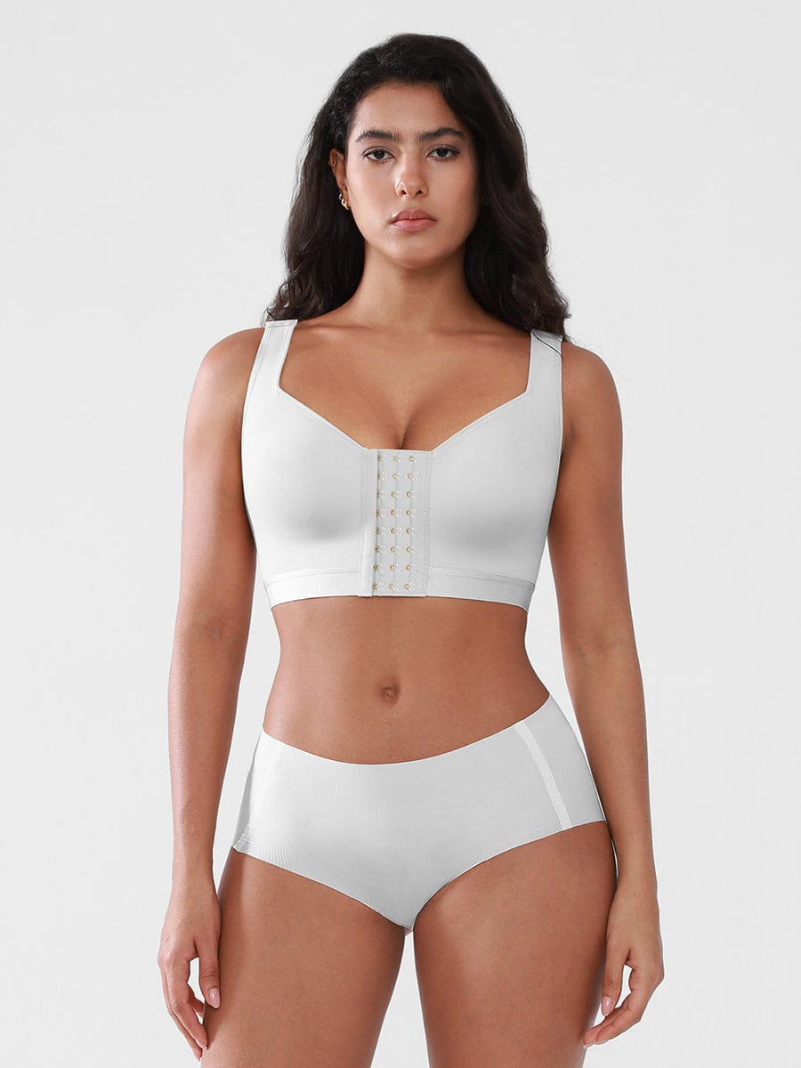 Wholesale Post Surgery Bra Front Closure Compression Mastectomy Bra