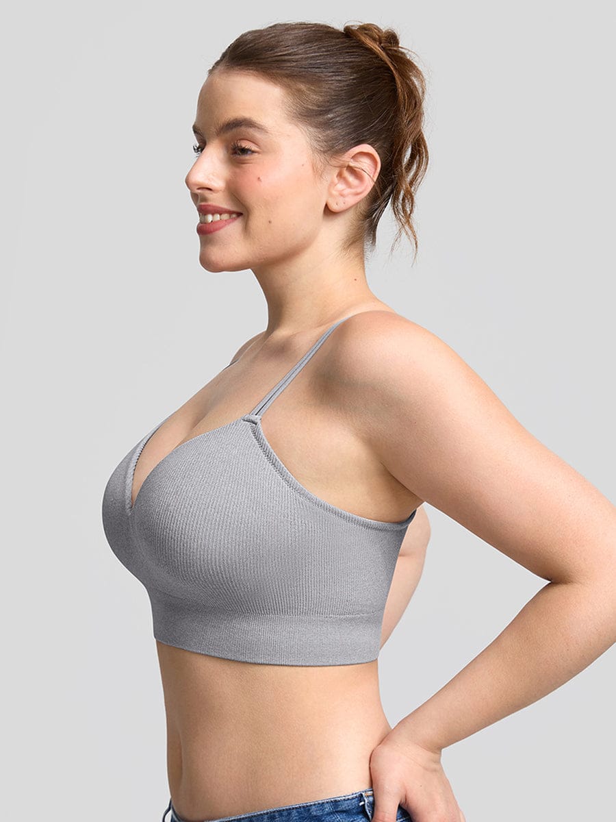 Wholesale Wireless Demi T Shirt Bra Seamless Light Support Everyday Comfort