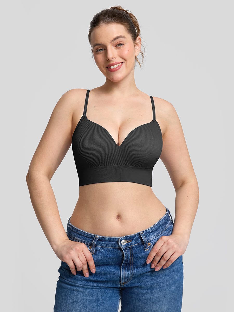 Wholesale Wireless Demi T Shirt Bra Seamless Light Support Everyday Comfort