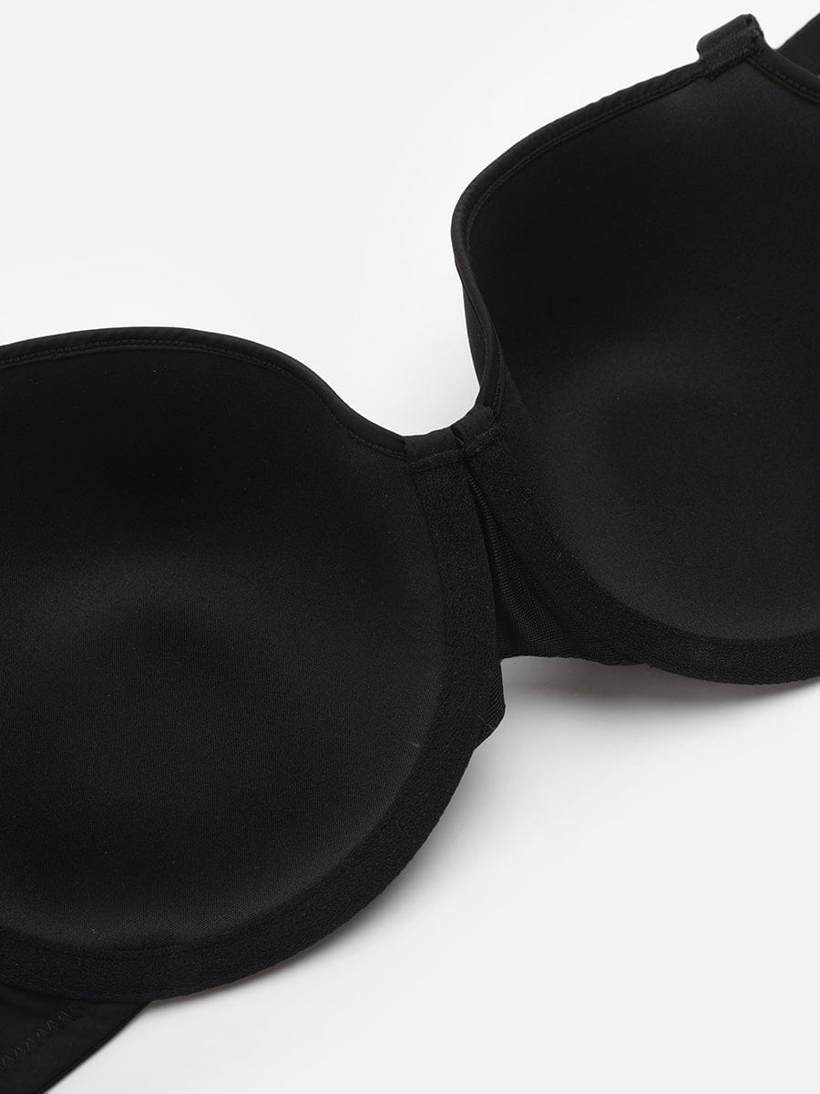 Wholesale Comfortable Invisible Memory Foam Lightly Lined Demi T Shirt Bra High Support Underwire Bra