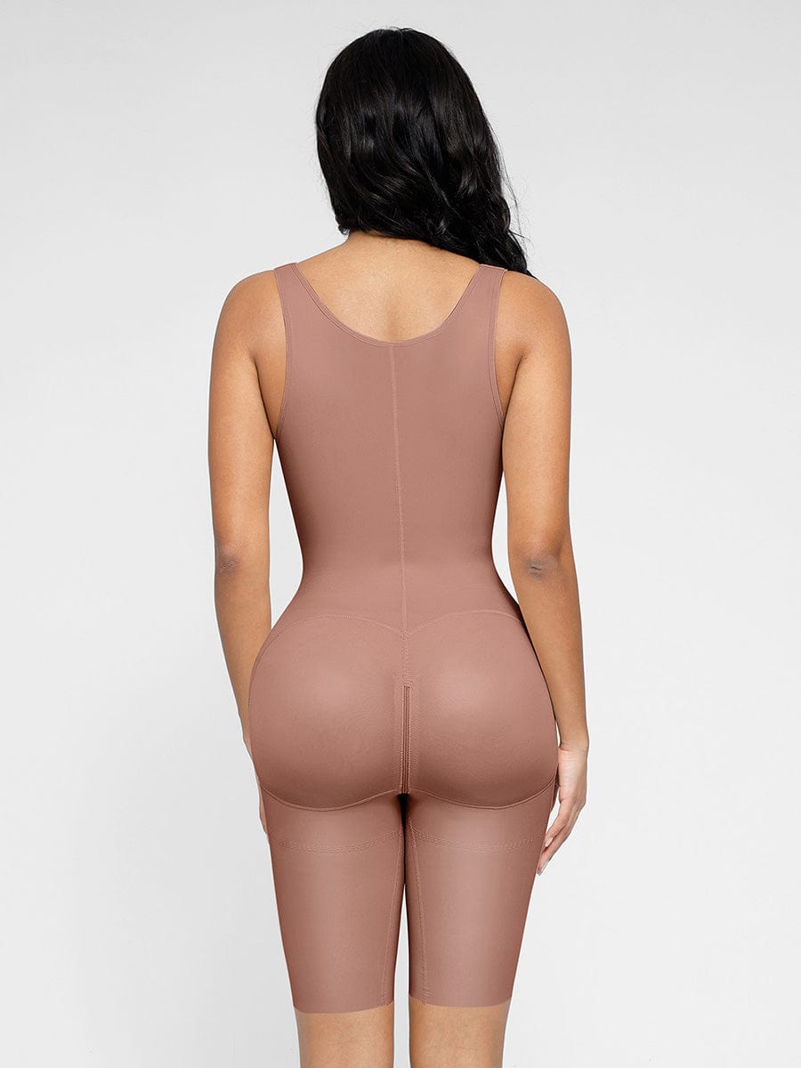 Wholesale Post-Operative Breast-Covering Side-Zip Body Shaper