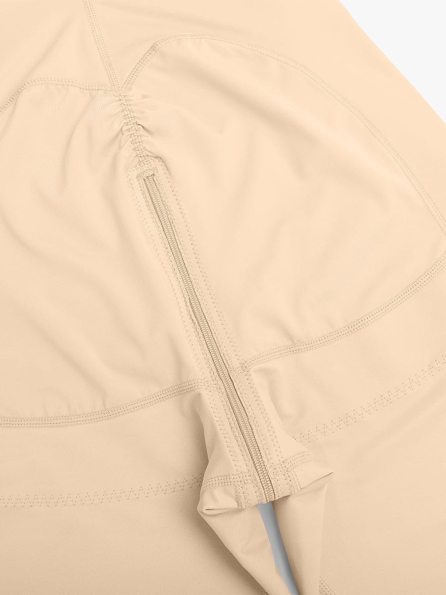 Wholesale Post-Operative Breast-Covering Side-Zip Body Shaper