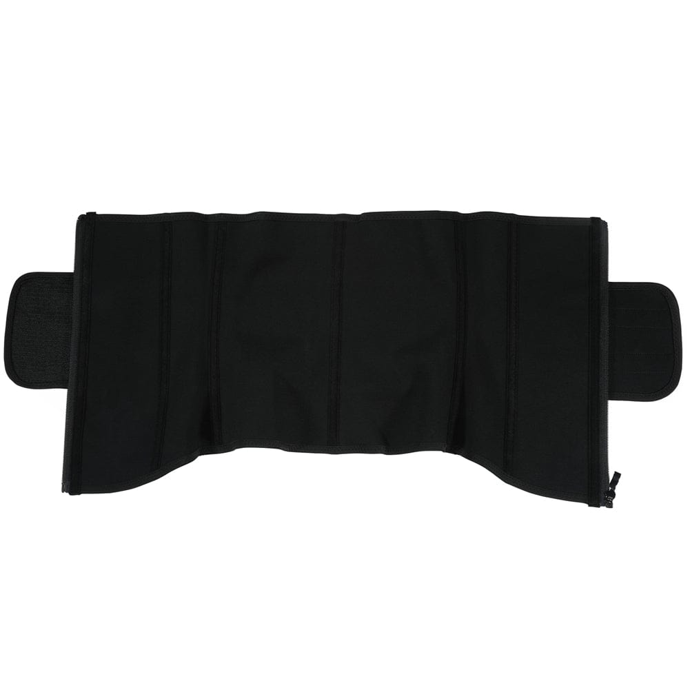Wholesale 7 Steel Bones YKK Zipper Latex Waist Trainer with Adjustable Belt